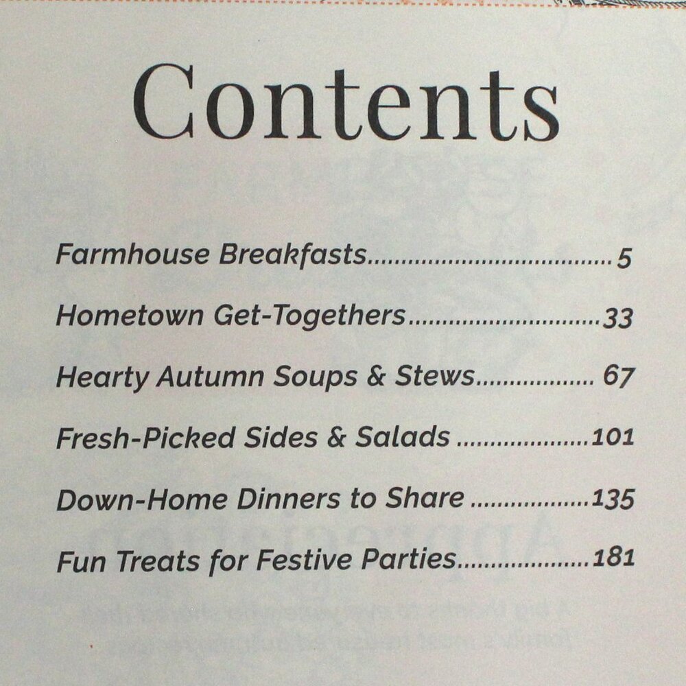 Gooseberry Patch Fall Family Recipes Cookbook - Picture 4 of 10